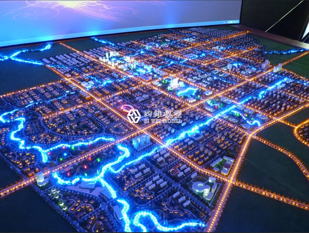 北京四维云尚模型--牙克石规划沙盘